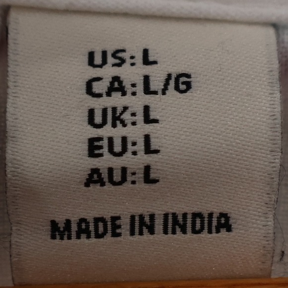 Rachel Zoe Linen Top Womens White Embroidered Rainbow Resort Vacation Size L - Picture 5 of 9